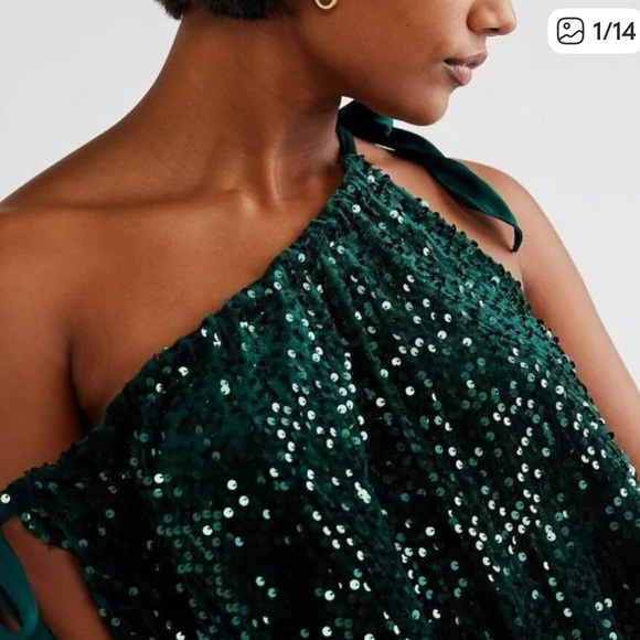 Free People Nova Sequin Dress XS - Picture 4 of 8